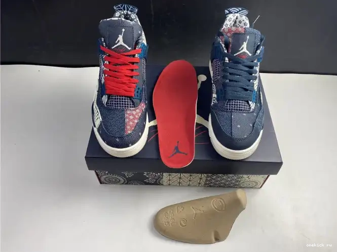 Chep Onekick Jordan 4 CW0898-400 Sashiko Air SE Retro 0505